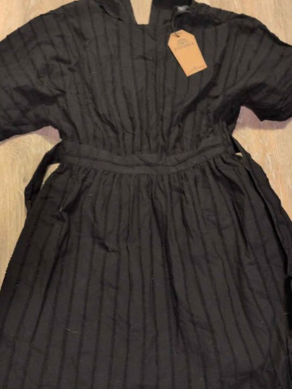 Disturbia Blythe Cotton Tie Back Mini Dress size us 2 new